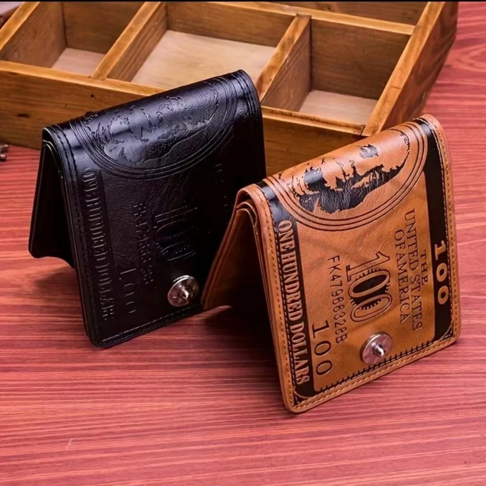 Vintage Leather RFID Wallet for Men - Multi-Functional ID, CREDIT CARD, MONEY
